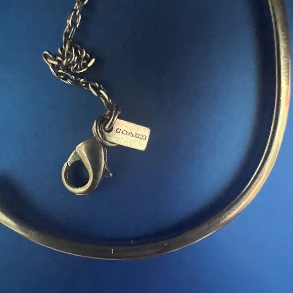 Coach silver bracelet. - Picture 2 of 2
